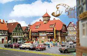 Vollmer City Hall Furstenberg Kit HO Scale Model Railroad Building #43690 Vollmer City Hall Furstenberg Kit HO Scale Model Railroad Building #43690