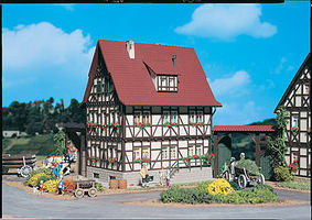 Vollmer Farm House Kit HO Scale Model Railroad Building #43730