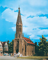 Vollmer Cathedral Kit HO Scale Model Railroad Building #43739 Vollmer Cathedral Kit HO Scale Model Railroad Building #43739