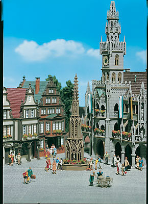 Vollmer Ornamental Fountain Kit HO Scale Model Railroad Building #43758