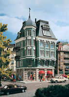 Vollmer 4 Story Bank Building Kit HO Scale Model Railroad Building #43771