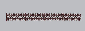 Vollmer Fence Diamond Pattern Approximately 74-3/4'' HO Scale Model Railroad Building Accessory #45018