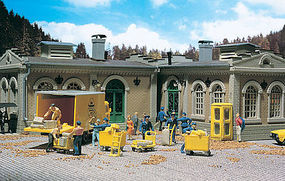 Vollmer Postal Accessories HO Scale Model Railroad Building Accessory #45131 Vollmer Postal Accessories HO Scale Model Railroad Building Accessory #45131