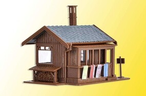 Vollmer Wood Sauna w/Hot Tub & Outhouse Kit HO Scale Model Railroad Building #45146 Vollmer Wood Sauna w/Hot Tub & Outhouse Kit HO Scale Model Railroad Building #45146