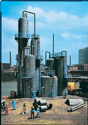 Vollmer Oil Refinery Kit HO Scale Model Railroad Building #45525
