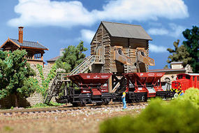 Vollmer Gravel Loader Kit HO-Scale HO Scale Model Railroad Building #45635 Vollmer Gravel Loader Kit HO-Scale HO Scale Model Railroad Building #45635
