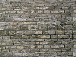 Vollmer Granite Wall 10'' x 5'' HO Scale Model Railroad Building Accessory #46040 Vollmer Granite Wall 10'' x 5'' HO Scale Model Railroad Building Accessory #46040