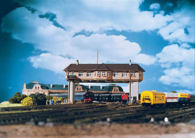 Vollmer Double Track Switch Tower Kit N Scale Model Railroad Building #47603 Vollmer Double Track Switch Tower Kit N Scale Model Railroad Building #47603