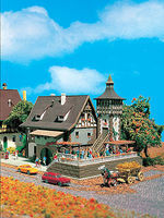 Vollmer Vintner's lodge Kit N Scale Model Railroad Building #47689
