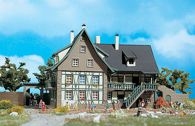 Vollmer Farm House Kit N Scale Model Railroad Building #47705