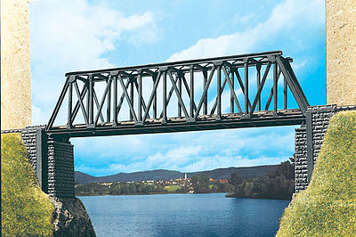 Vollmer Large Truss Bridge Kit N Scale Model Railroad Bridge #47801