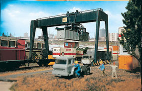 Vollmer Container Crane Kit N Scale Model Railroad Building #47905