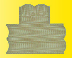 Vollmer Street Plate Cobblestone 90 Interfacing HO Scale Model Railroad Road Accessory #48243 Vollmer Street Plate Cobblestone 90 Interfacing HO Scale Model Railroad Road Accessory #48243