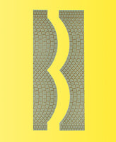 Vollmer Street Plate 2 Tails HO Scale Model Railroad Road Accessory #48244 Vollmer Street Plate 2 Tails HO Scale Model Railroad Road Accessory #48244