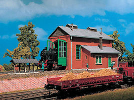 Vollmer Engine Shed Kit HO Scale Model Railroad Building #49110 Vollmer Engine Shed Kit HO Scale Model Railroad Building #49110
