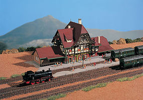 Vollmer Highland station Neuffen Z Scale Model Railroad Building #49510 Vollmer Highland station Neuffen Z Scale Model Railroad Building #49510