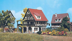Vollmer Half Timber Inn Sonne Z Scale Model Railroad Building #49533 Vollmer Half Timber Inn Sonne Z Scale Model Railroad Building #49533