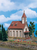 Vollmer Village Church Z Scale Model Railroad Building #49560