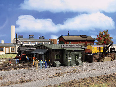 Vollmer Coaling Station/Depot Kit N Scale Model Railroad Trackside Accessory #7554