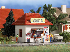 Vollmer Snack Bar Kit N Scale Model Railroad Building #7618