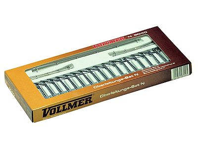 Vollmer Catenary System Parts Set - N-Scale