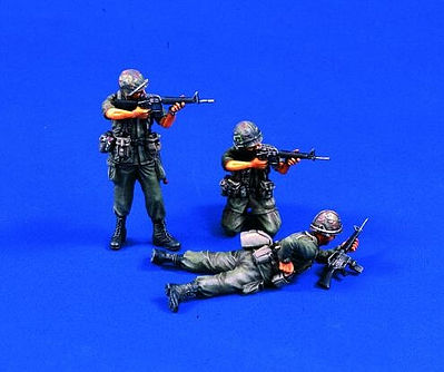 Verlinden US Riflemen Vietnam Resin Model Military Figure Kit 1/35 Scale #0480