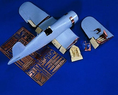 Verlinden F4U Corsair Detail Set Plastic Model Aircraft Accessory 1/48 Scale #0729