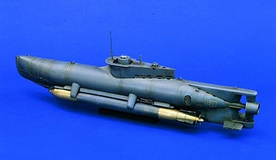 Verlinden Seehund Mini Submarine Resin Model Military Ship Kit 1/35 Scale #0947