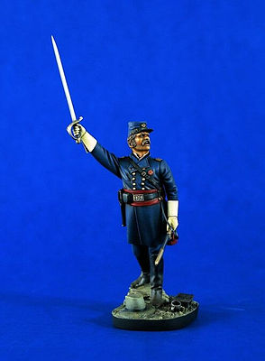 Verlinden 120mm Union Infantry Officer Resin Model Military Figure Kit 1/16 Scale #1213