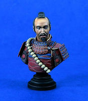 200mm Samurai BUST Resin Model Figure Kit 1/10 Scale #1285