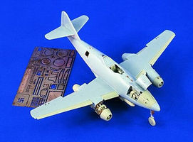 Verlinden Me262A/B Update Set Plastic Model Aircraft Accessory 1/48 Scale #1387 Verlinden Me262A/B Update Set Plastic Model Aircraft Accessory 1/48 Scale #1387