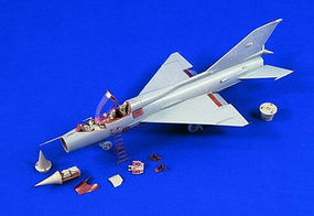 Mig21 Fishbed Detail Set Plastic Model Aircraft Accessory 1/48 Scale #1395