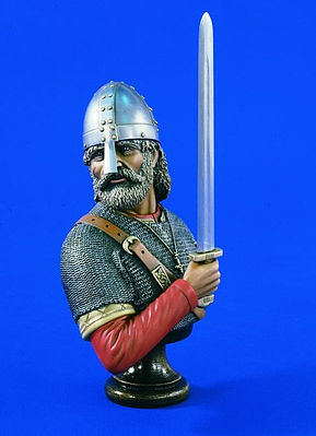 Verlinden Viking Warrior Bust Resin Model Figure Kit 1/5 Scale #1596