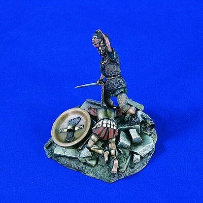 Verlinden 54mm Victorious Celt with Base Resin Military Diorama Kit 1/32 Scale #1798