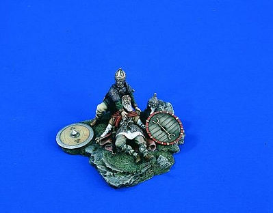 Verlinden 54mm Death of a Warrior Resin Military Diorama Kit 1/32 Scale #1806