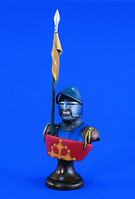 Verlinden 200mm Medieval Knight Bust Resin Model Figure Kit 1/10 Scale #1901