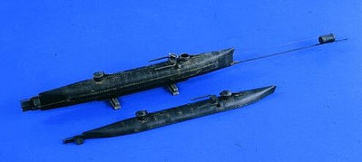 Verlinden 54mm Hunley C.S.S. Confederate Mini-Sub Resin Model Military Ship Kit 1/32 Scale #2000