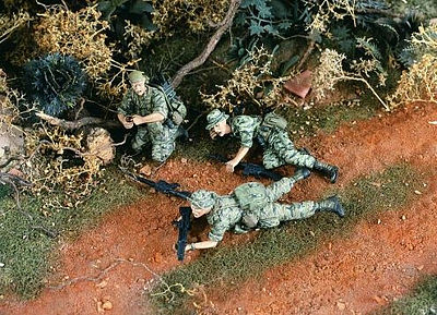 Verlinden US Rangers Vietnam War Resin Model Military Figure Kit 1/35 Scale #2079