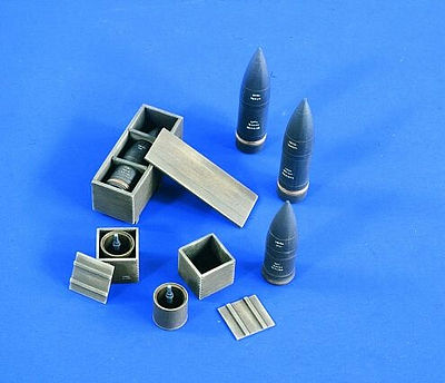 Verlinden Ammo for 60cm Karl Morser for DML & TSM Plastic Model Weapon Accessory 1/35 Scale #2137