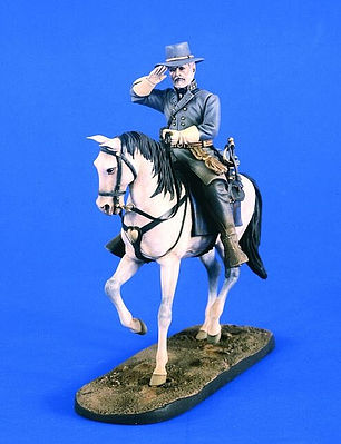Verlinden 120mm General Lee Mounted Saluting Resin Model Military Figure Kit 1/16 Scale #2155