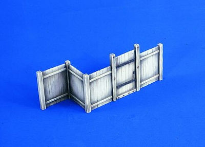 Verlinden Wooden Fence System Resin Military Diorama Kit 1/35 Scale #2184