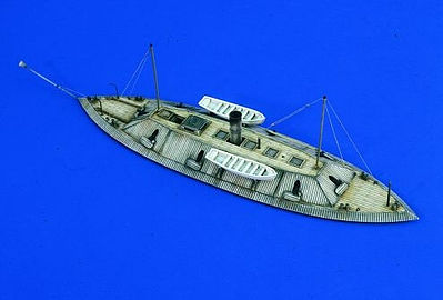 Verlinden CSS Palmetto State Civil War Ironclad Waterline Plastic Model Ship Accessory 1/200 #2256