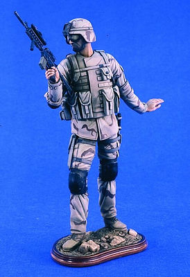 Verlinden 200mm US Airborne Resin Model Military Figure Kit 1/10 Scale #2318