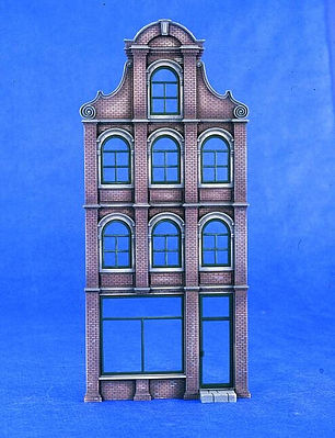 Verlinden European House 3-Story Front Wall Section Resin Military Diorama Kit 1/35 Scale #2347