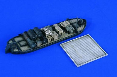 Verlinden Cargo/Flak Barge Plastic Model Vehicle Accessory 1/35 Scale #2369