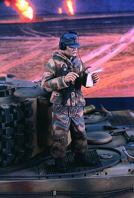 Kit Modélisme Verlinden - 4 Têtes Soldats/civils 120mm - Réf 681 - Neuf