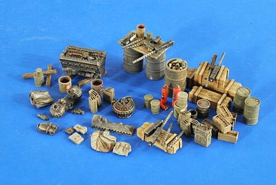 Verlinden WWII USAAF Airbase Accessories Plastic Model Aircraft Accessory 1/48 Scale #2586