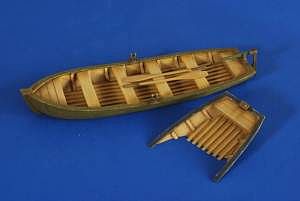 Verlinden Row Boats- Waterline & Sunken Resin Model Ship Kit 1/35 Scale #2619