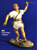 120mm Greek Slinger Resin Model Military Figure Kit 1/16 Scale #2711