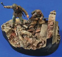 Verlinden Burn WWII Diorama Resin Military Diorama Kit 1/35 Scale #2757 Verlinden Burn WWII Diorama Resin Military Diorama Kit 1/35 Scale #2757